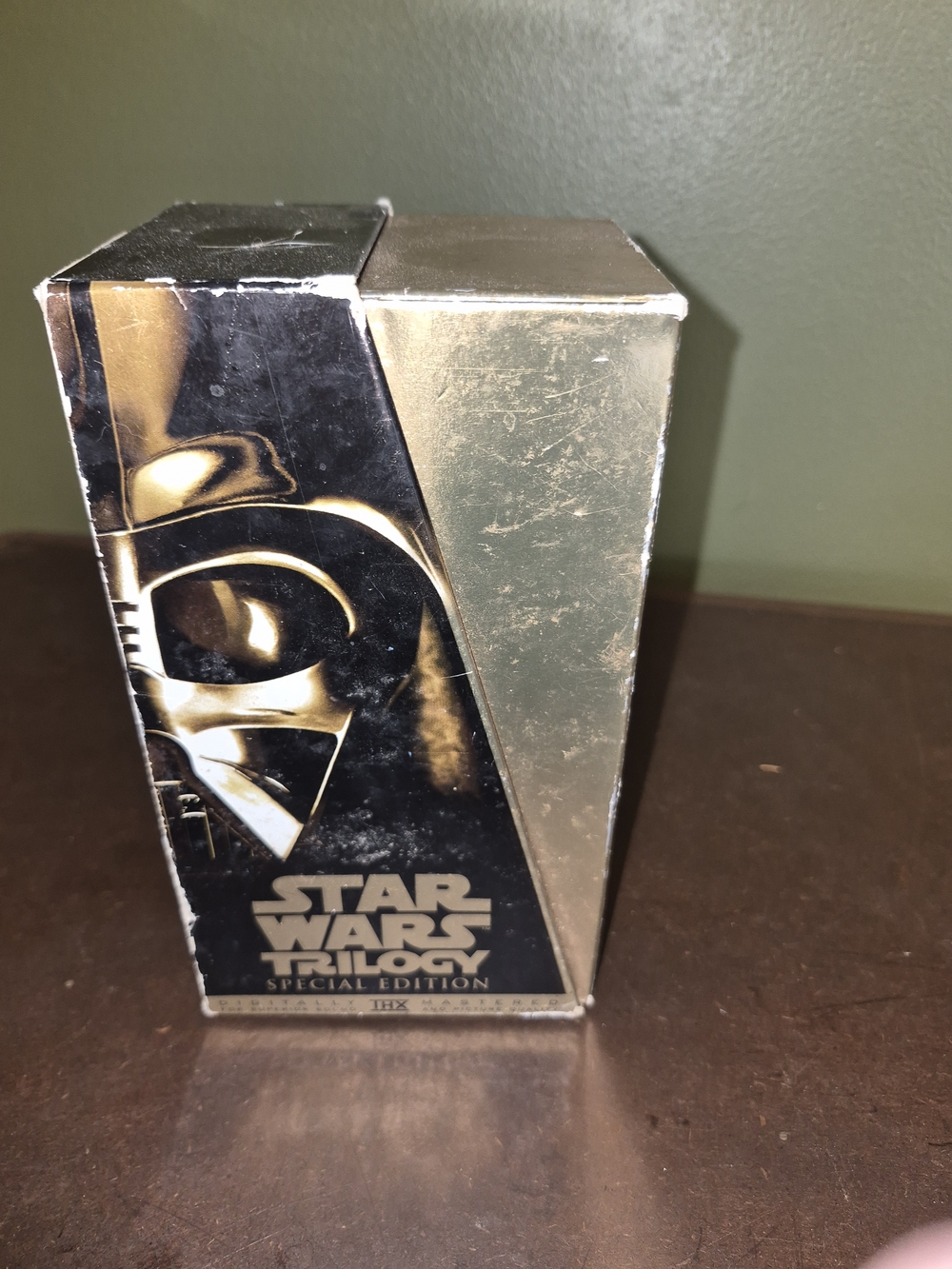 Vintage Star Wars Trilogy VHS Box Set Special Edition 1997 Gold